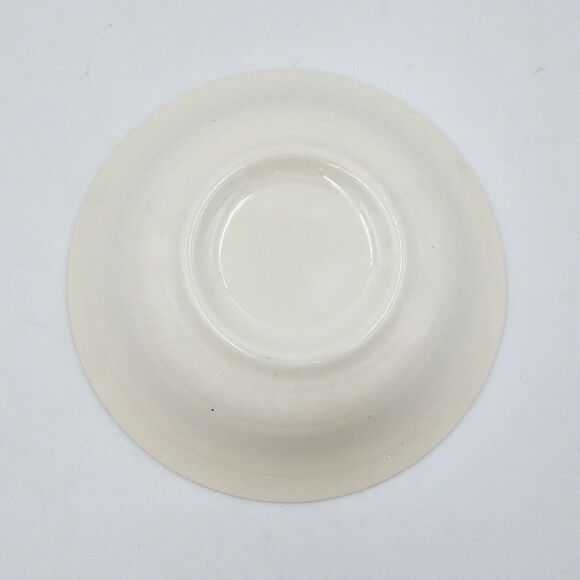 Blue Onion Pattern Coupe Cereal Soup Large Bowl 7 Inch Unmarked Scio Pottery - Picture 7 of 7